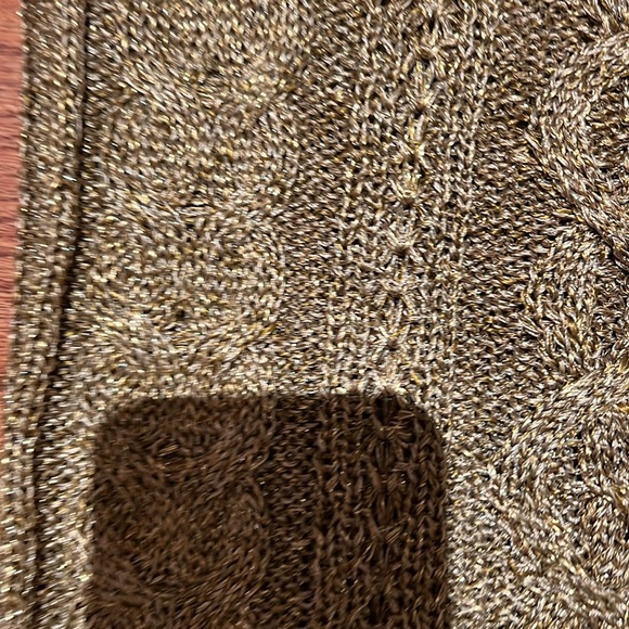 Gold knitted top - Picture 3 of 4
